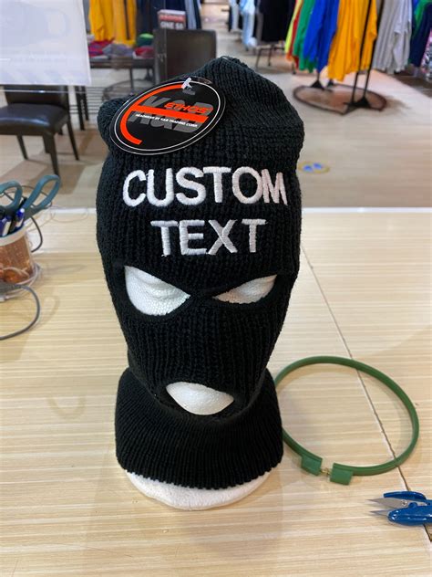 custom ski mask